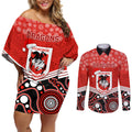 custom-dragons-rugby-christmas-couples-matching-off-shoulder-short-dress-and-long-sleeve-button-shirt-merry-xmas-2023-mix-aboriginal-art