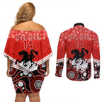 custom-dragons-rugby-christmas-couples-matching-off-shoulder-short-dress-and-long-sleeve-button-shirt-merry-xmas-2023-mix-aboriginal-art