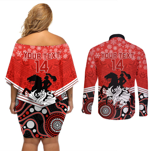 custom-dragons-rugby-christmas-couples-matching-off-shoulder-short-dress-and-long-sleeve-button-shirt-merry-xmas-2023-mix-aboriginal-art