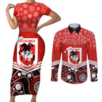custom-dragons-rugby-christmas-couples-matching-short-sleeve-bodycon-dress-and-long-sleeve-button-shirt-merry-xmas-2023-mix-aboriginal-art