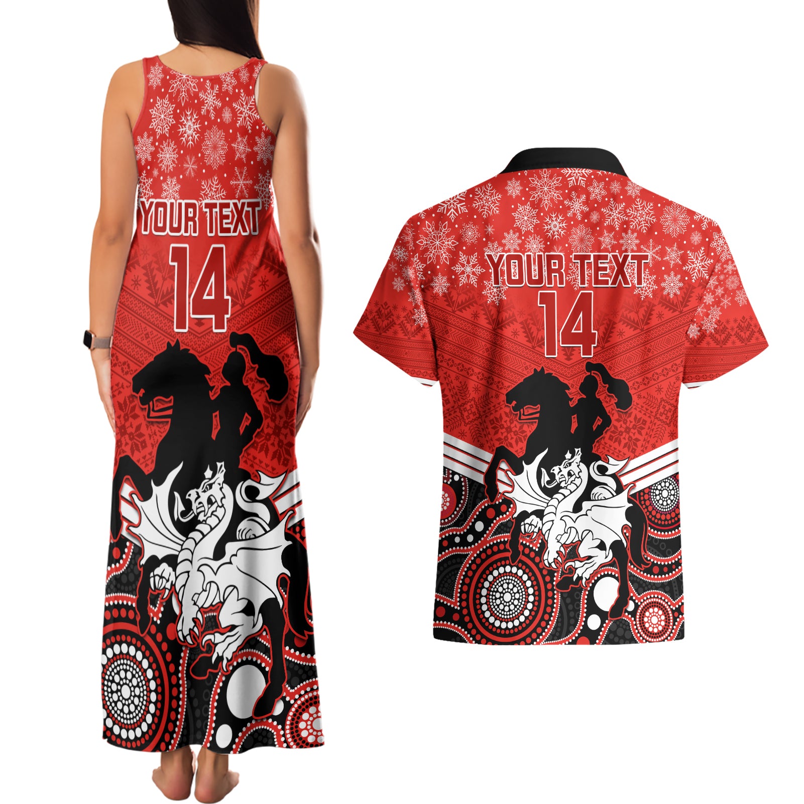 custom-dragons-rugby-christmas-couples-matching-tank-maxi-dress-and-hawaiian-shirt-merry-xmas-2023-mix-aboriginal-art