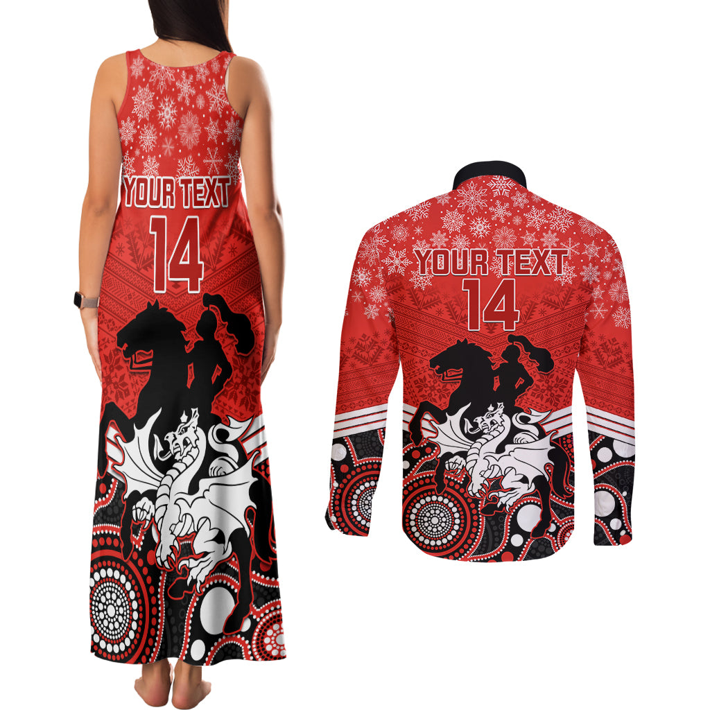 custom-dragons-rugby-christmas-couples-matching-tank-maxi-dress-and-long-sleeve-button-shirt-merry-xmas-2023-mix-aboriginal-art