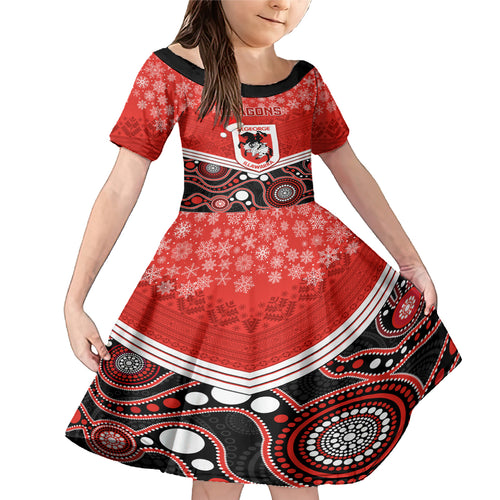 custom-dragons-rugby-christmas-family-matching-mermaid-dress-and-hawaiian-shirt-merry-xmas-2023-mix-aboriginal-art