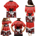 custom-dragons-rugby-christmas-family-matching-puletasi-dress-and-hawaiian-shirt-merry-xmas-2023-mix-aboriginal-art