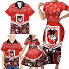 custom-dragons-rugby-christmas-family-matching-short-sleeve-bodycon-dress-and-hawaiian-shirt-merry-xmas-2023-mix-aboriginal-art