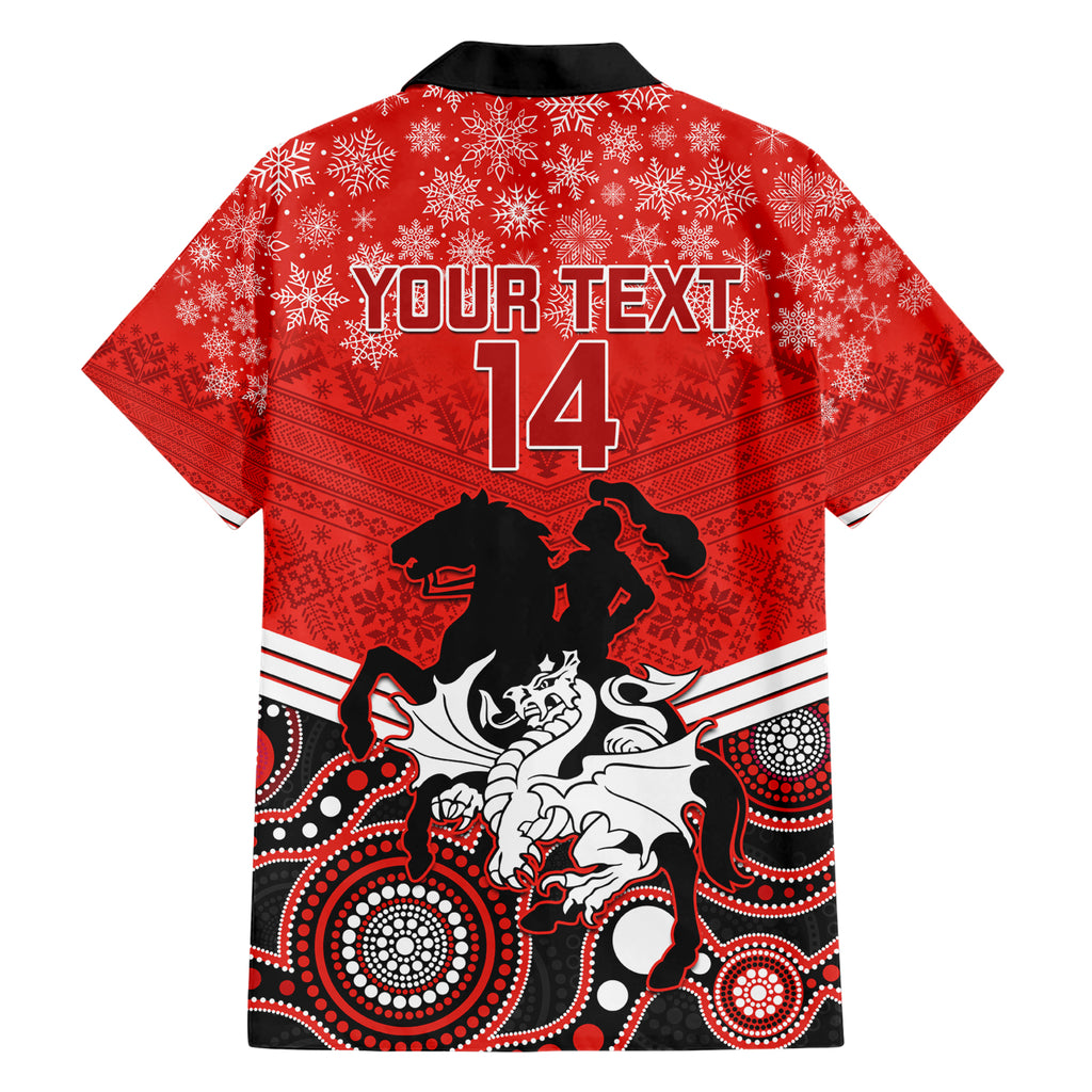custom-dragons-rugby-christmas-family-matching-short-sleeve-bodycon-dress-and-hawaiian-shirt-merry-xmas-2023-mix-aboriginal-art