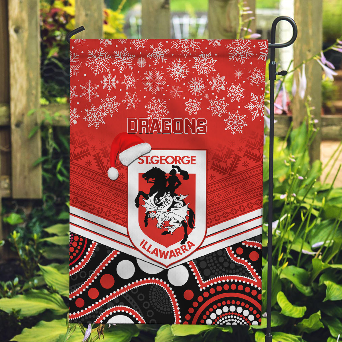 custom-dragons-rugby-christmas-garden-flag-merry-xmas-2023-mix-aboriginal-art