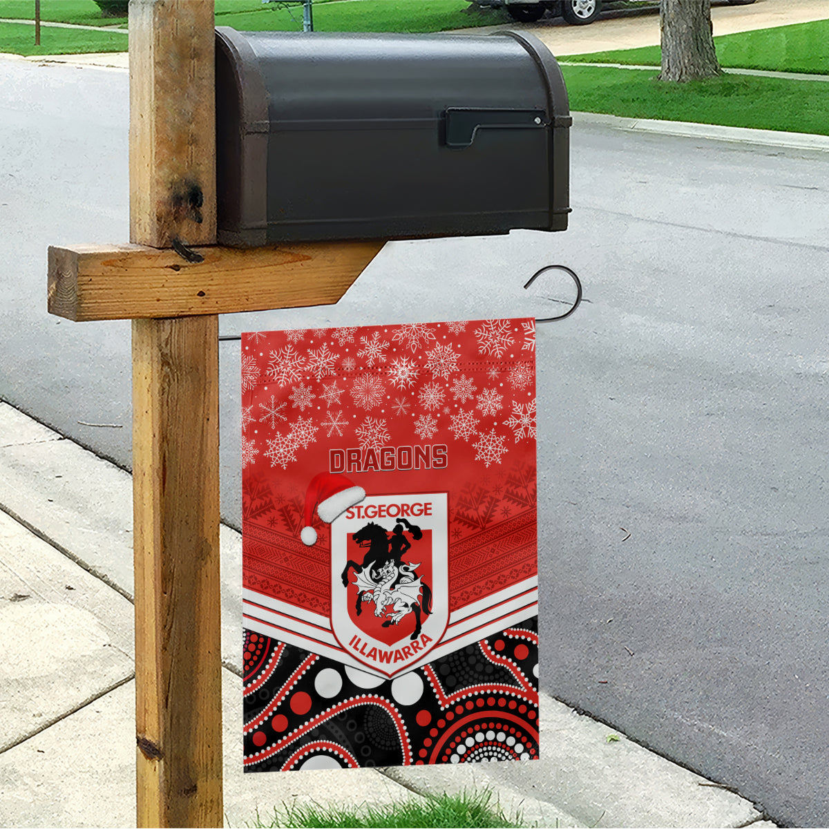 custom-dragons-rugby-christmas-garden-flag-merry-xmas-2023-mix-aboriginal-art