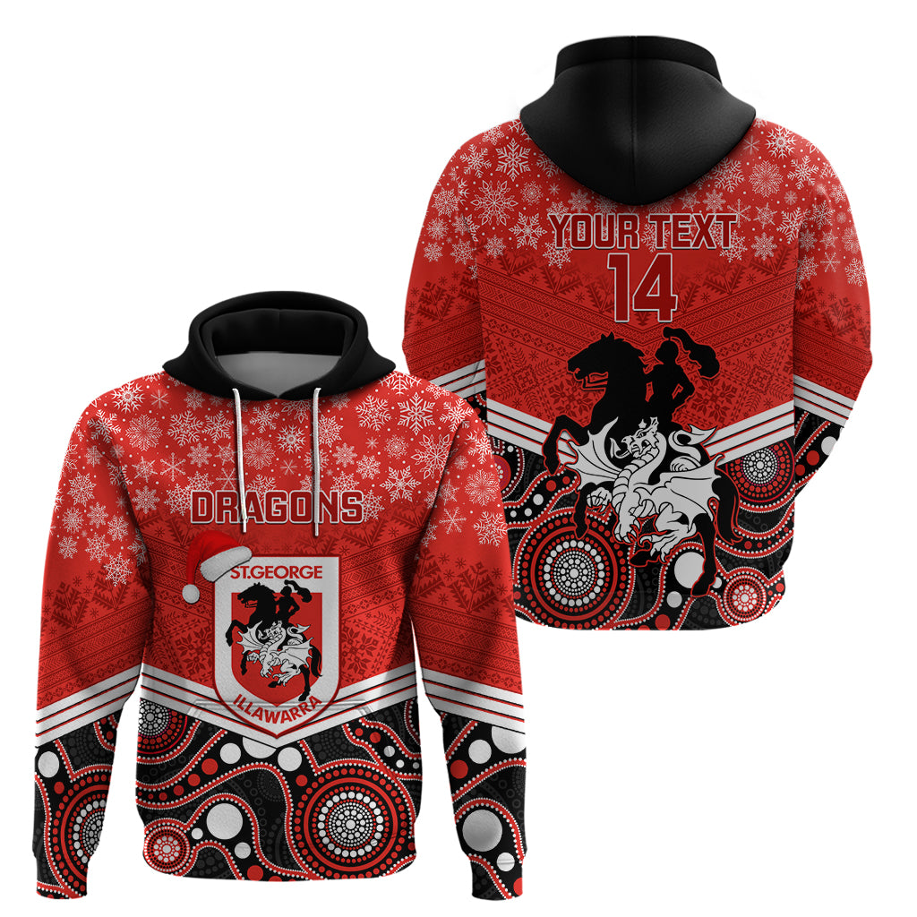 custom-dragons-rugby-christmas-hoodie-merry-xmas-2023-mix-aboriginal-art
