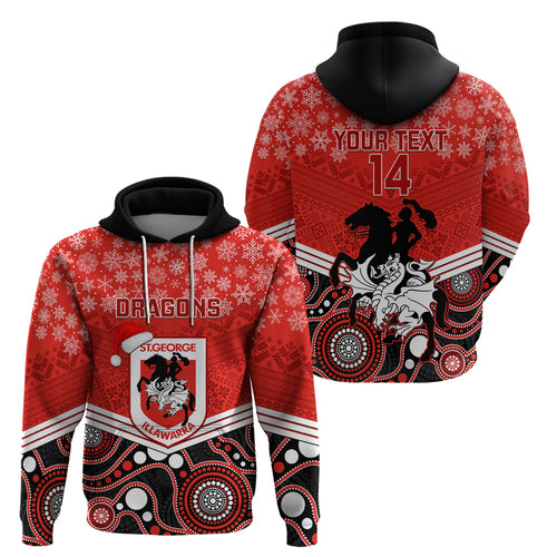 custom-dragons-rugby-christmas-hoodie-merry-xmas-2023-mix-aboriginal-art