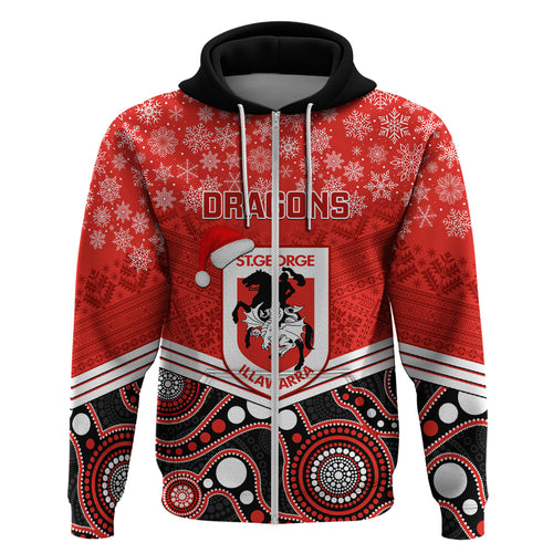 custom-dragons-rugby-christmas-hoodie-merry-xmas-2023-mix-aboriginal-art