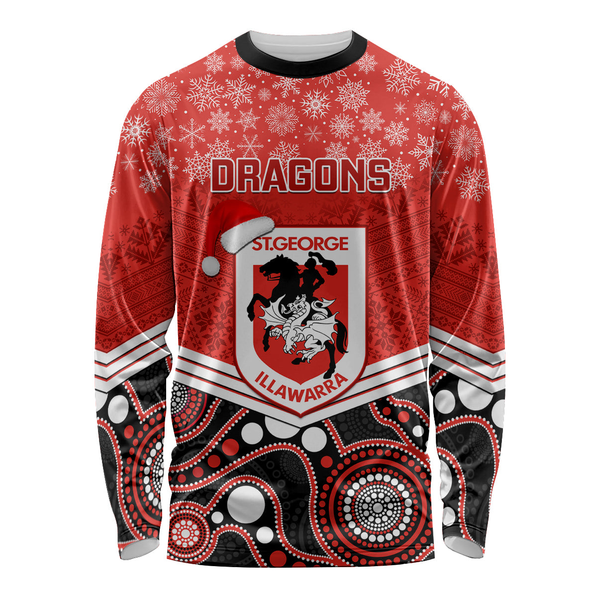 custom-dragons-rugby-christmas-long-sleeve-shirt-merry-xmas-2023-mix-aboriginal-art
