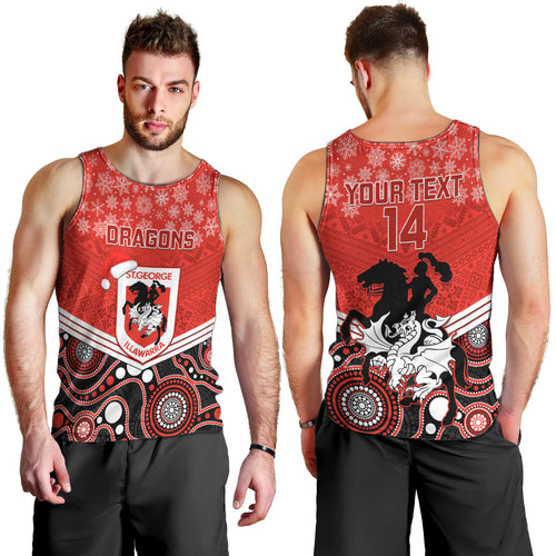 custom-dragons-rugby-christmas-men-tank-top-merry-xmas-2023-mix-aboriginal-art