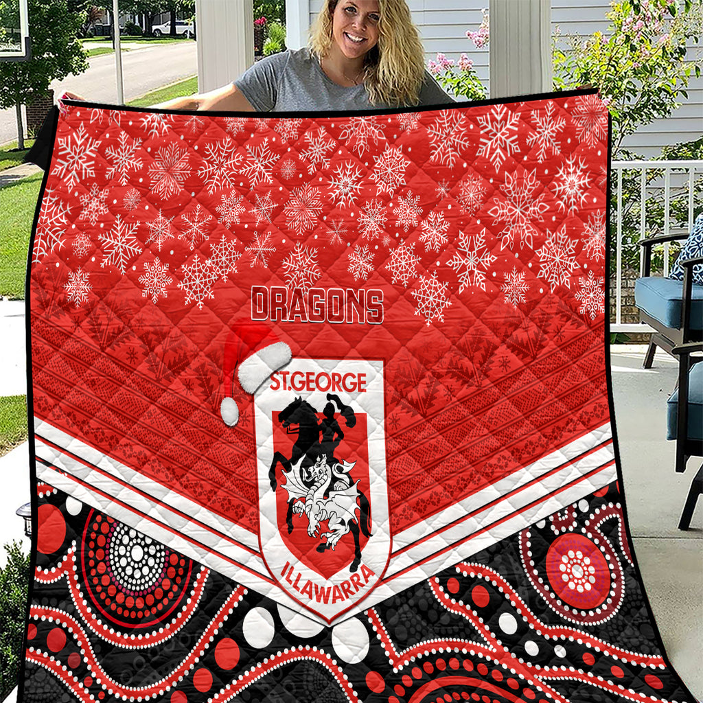 custom-dragons-rugby-christmas-quilt-merry-xmas-2023-mix-aboriginal-art