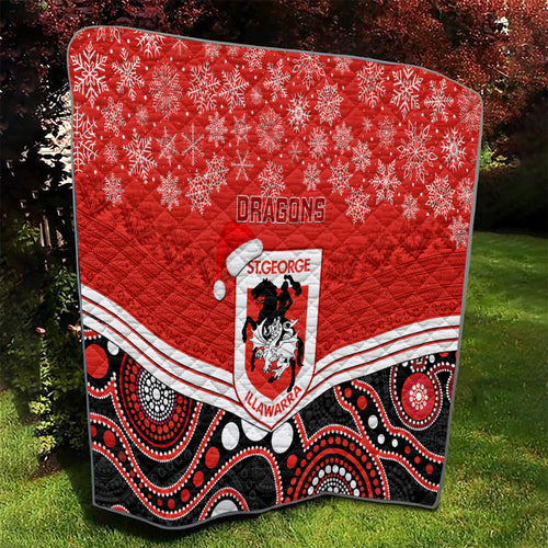 custom-dragons-rugby-christmas-quilt-merry-xmas-2023-mix-aboriginal-art
