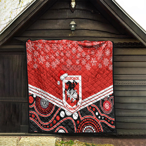 custom-dragons-rugby-christmas-quilt-merry-xmas-2023-mix-aboriginal-art