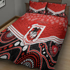 custom-dragons-rugby-christmas-quilt-bed-set-merry-xmas-2023-mix-aboriginal-art