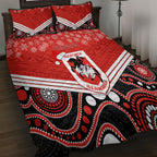 custom-dragons-rugby-christmas-quilt-bed-set-merry-xmas-2023-mix-aboriginal-art