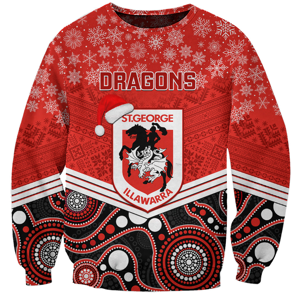 custom-dragons-rugby-christmas-sweatshirt-merry-xmas-2023-mix-aboriginal-art