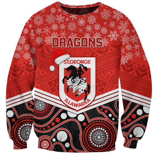 custom-dragons-rugby-christmas-sweatshirt-merry-xmas-2023-mix-aboriginal-art