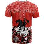 custom-dragons-rugby-christmas-t-shirt-merry-xmas-2023-mix-aboriginal-art