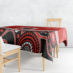 custom-dragons-rugby-christmas-tablecloth-merry-xmas-2023-mix-aboriginal-art