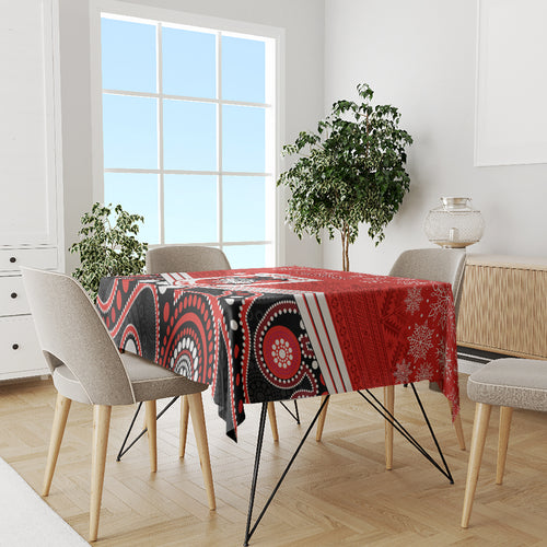 custom-dragons-rugby-christmas-tablecloth-merry-xmas-2023-mix-aboriginal-art