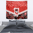 custom-dragons-rugby-christmas-tapestry-merry-xmas-2023-mix-aboriginal-art