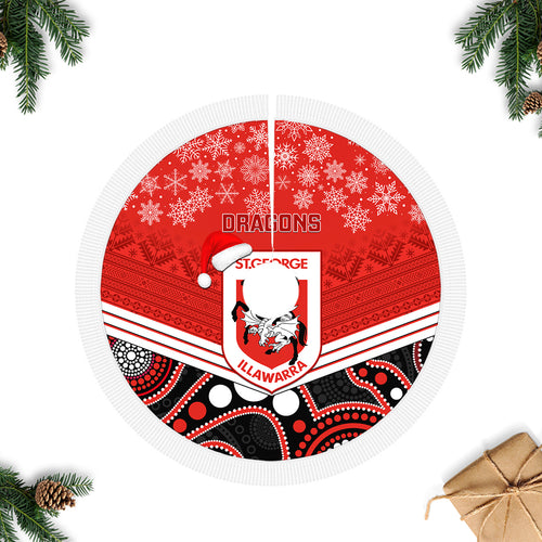 dragons-rugby-christmas-tree-skirt-merry-xmas-2023-mix-aboriginal-art