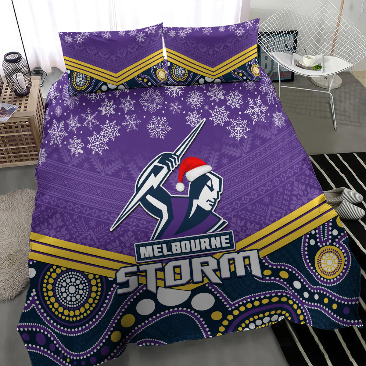 custom-storm-rugby-christmas-bedding-set-merry-xmas-2023-mix-aboriginal-art