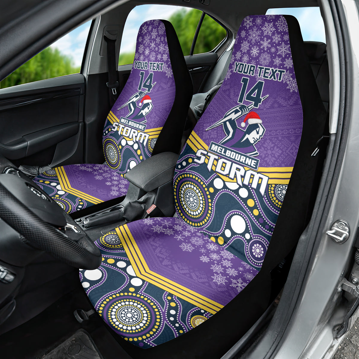 custom-storm-rugby-christmas-car-seat-cover-merry-xmas-2023-mix-aboriginal-art