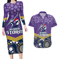 custom-storm-rugby-christmas-couples-matching-long-sleeve-bodycon-dress-and-hawaiian-shirt-merry-xmas-2023-mix-aboriginal-art