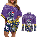 custom-storm-rugby-christmas-couples-matching-off-shoulder-short-dress-and-long-sleeve-button-shirt-merry-xmas-2023-mix-aboriginal-art