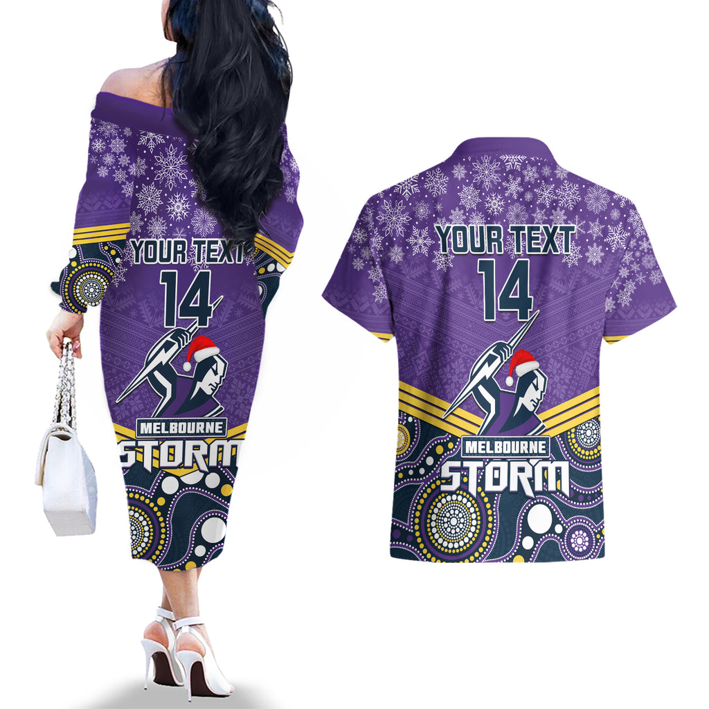 custom-storm-rugby-christmas-couples-matching-off-the-shoulder-long-sleeve-dress-and-hawaiian-shirt-merry-xmas-2023-mix-aboriginal-art