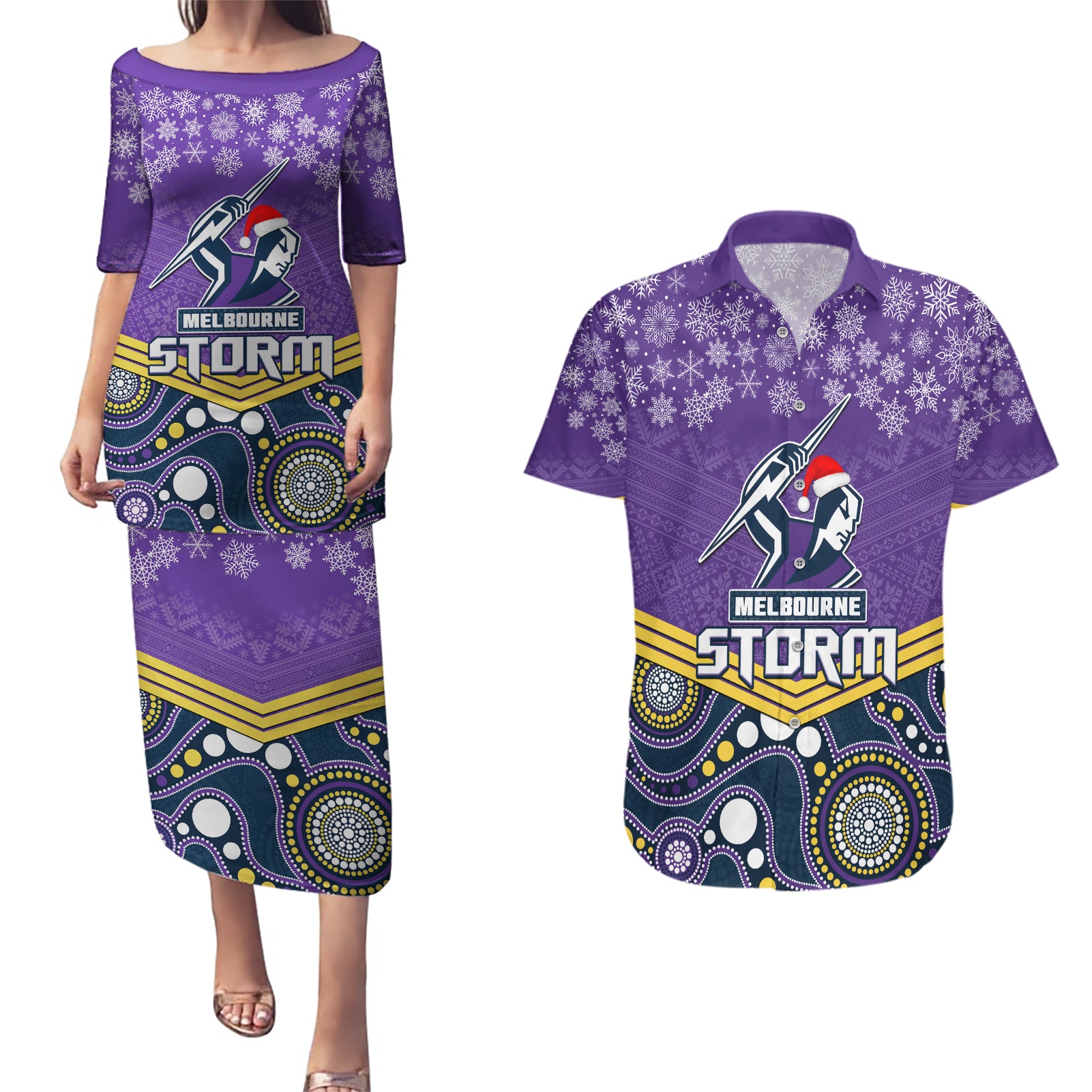 custom-storm-rugby-christmas-couples-matching-puletasi-dress-and-hawaiian-shirt-merry-xmas-2023-mix-aboriginal-art