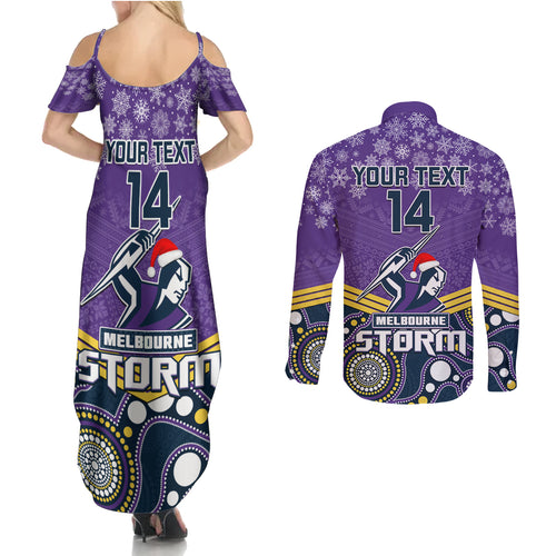 custom-storm-rugby-christmas-couples-matching-summer-maxi-dress-and-long-sleeve-button-shirt-merry-xmas-2023-mix-aboriginal-art