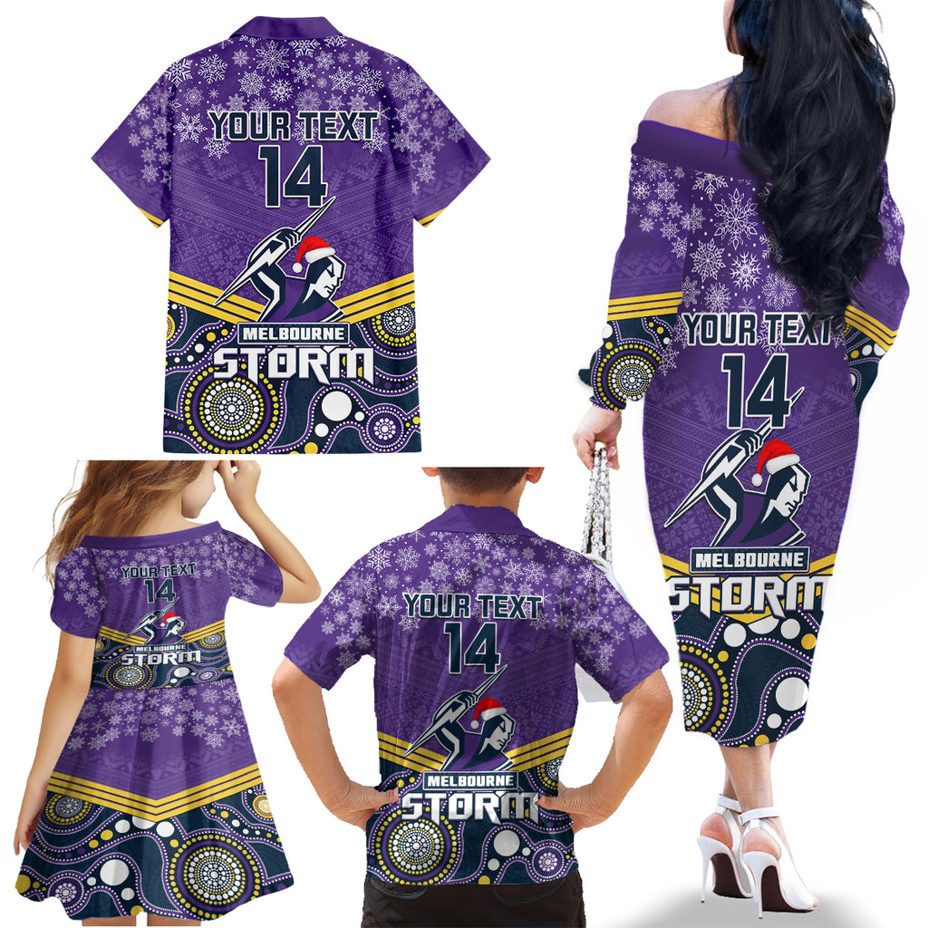 custom-storm-rugby-christmas-family-matching-off-shoulder-long-sleeve-dress-and-hawaiian-shirt-merry-xmas-2023-mix-aboriginal-art