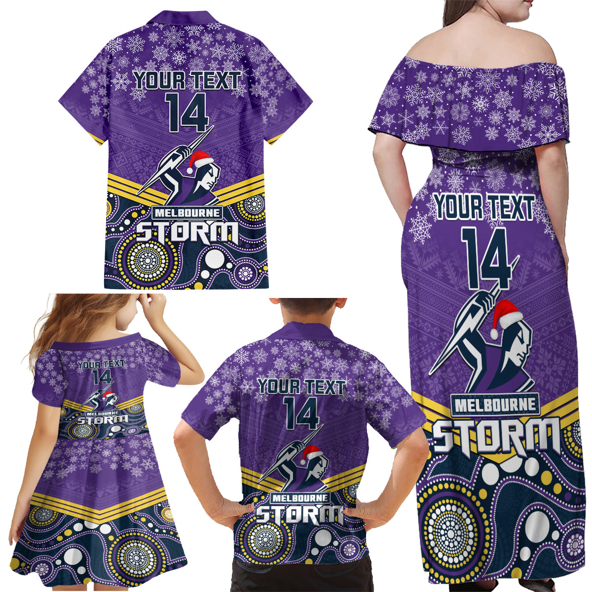 custom-storm-rugby-christmas-family-matching-off-shoulder-maxi-dress-and-hawaiian-shirt-merry-xmas-2023-mix-aboriginal-art
