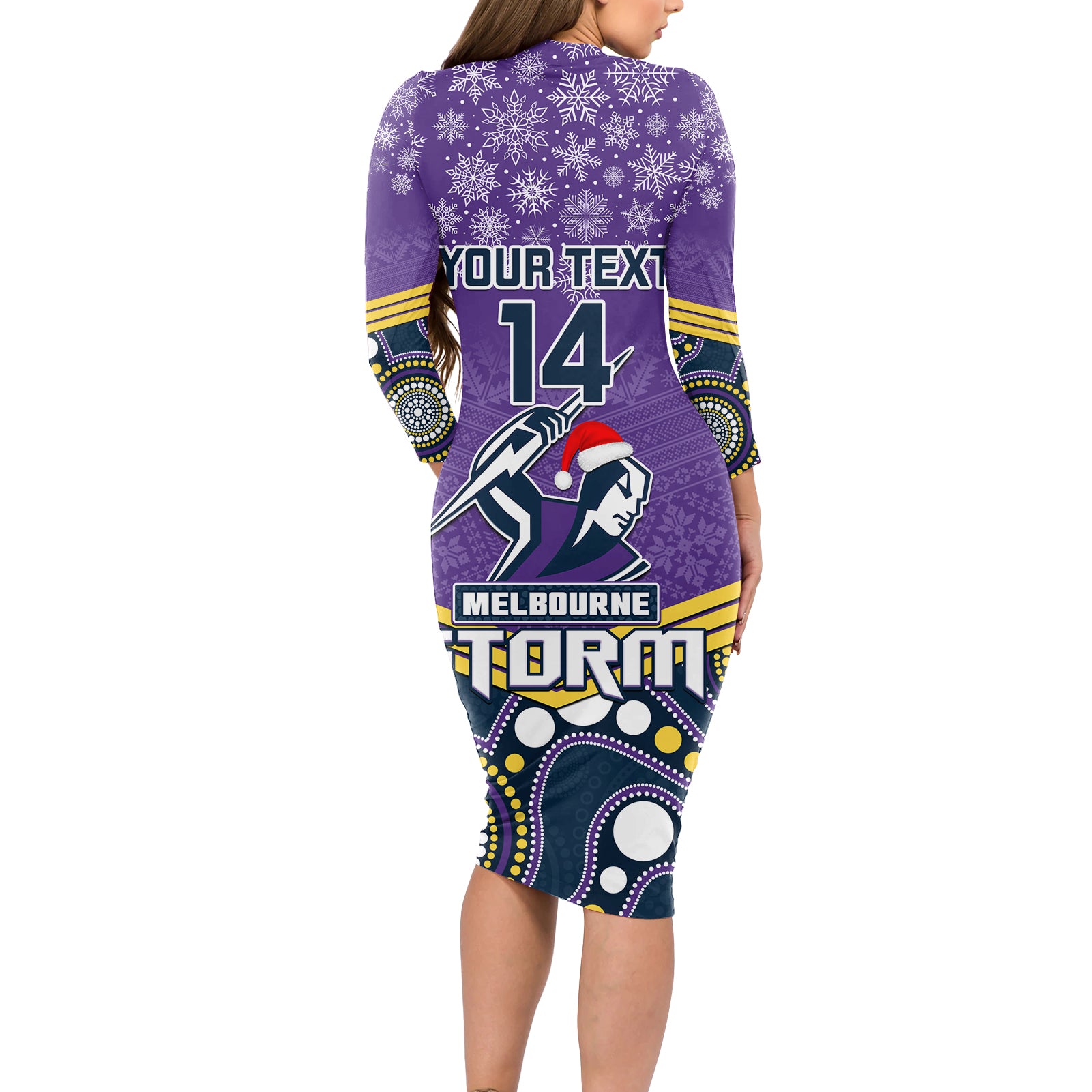 custom-storm-rugby-christmas-long-sleeve-bodycon-dress-merry-xmas-2023-mix-aboriginal-art