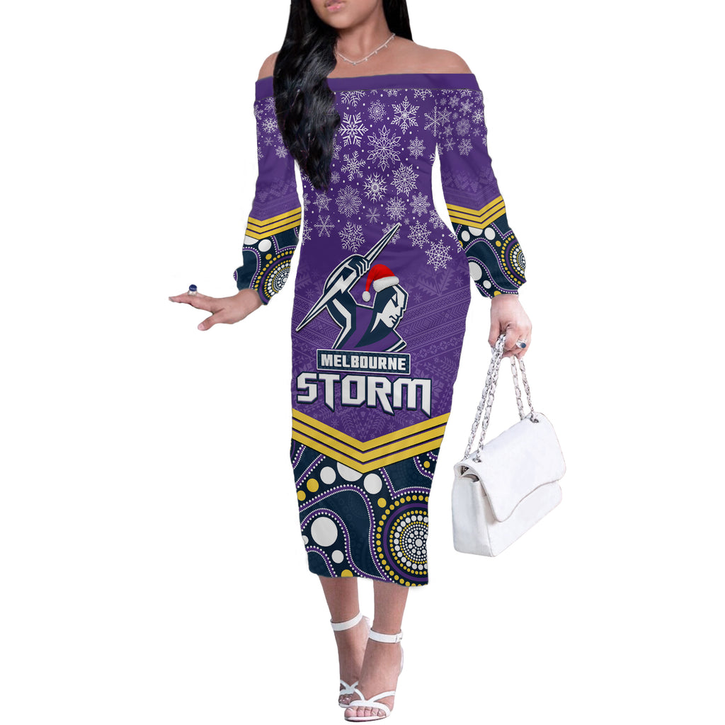 custom-storm-rugby-christmas-off-the-shoulder-long-sleeve-dress-merry-xmas-2023-mix-aboriginal-art