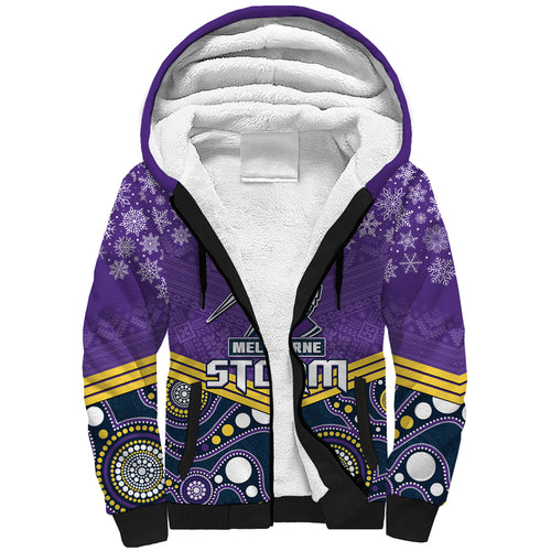 custom-storm-rugby-christmas-sherpa-hoodie-merry-xmas-2023-mix-aboriginal-art