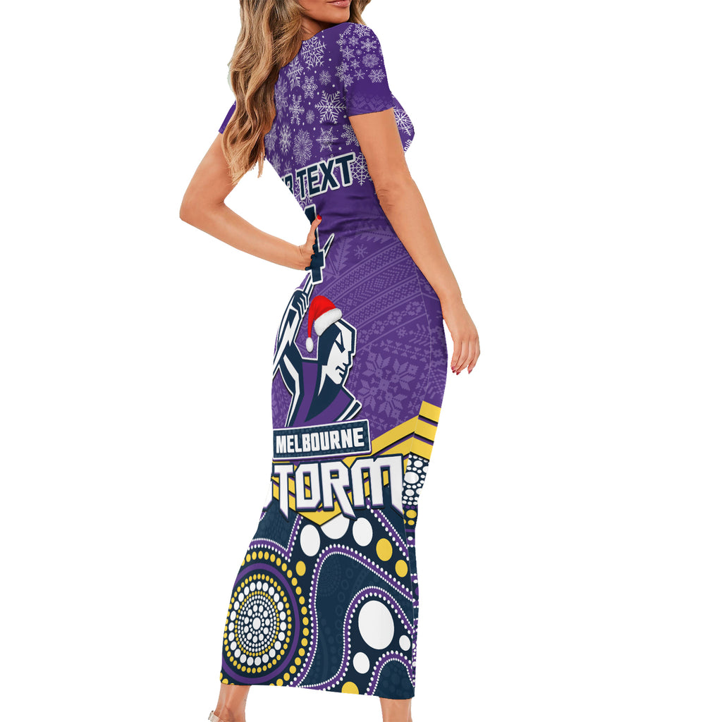 custom-storm-rugby-christmas-short-sleeve-bodycon-dress-merry-xmas-2023-mix-aboriginal-art