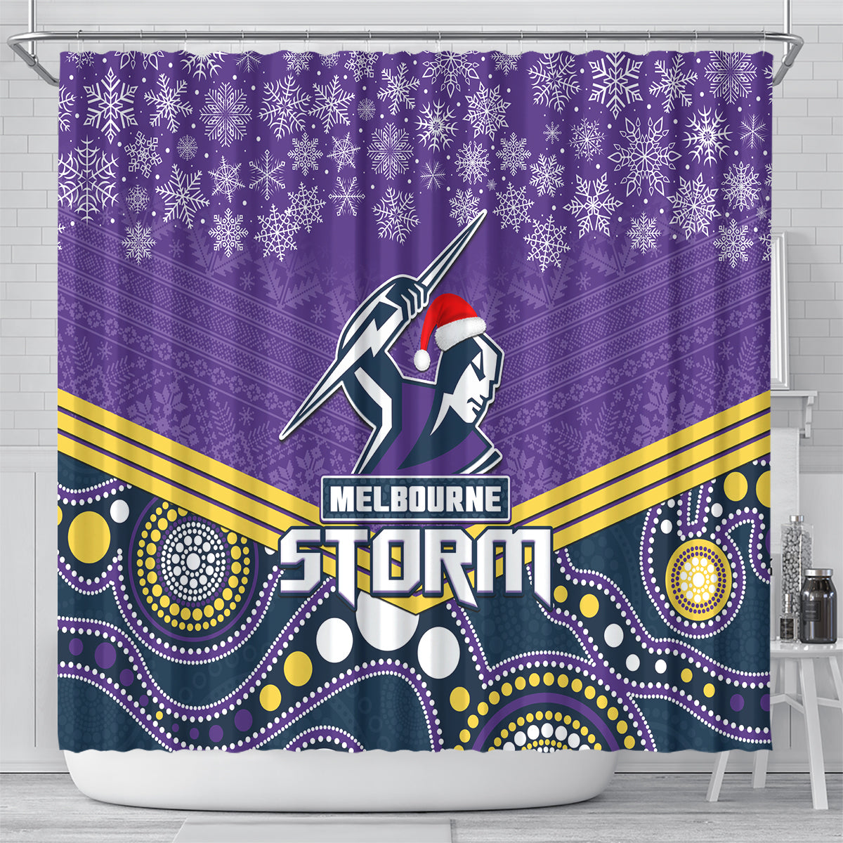 custom-storm-rugby-christmas-shower-curtain-merry-xmas-2023-mix-aboriginal-art