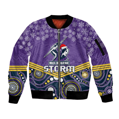 custom-storm-rugby-christmas-sleeve-zip-bomber-jacket-merry-xmas-2023-mix-aboriginal-art