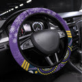 Storm Rugby Christmas Steering Wheel Cover Merry Xmas 2023 Mix Aboriginal Art