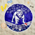 custom-bulldogs-rugby-christmas-beach-blanket-merry-xmas-2023-mix-aboriginal-art