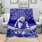 custom-bulldogs-rugby-christmas-blanket-merry-xmas-2023-mix-aboriginal-art