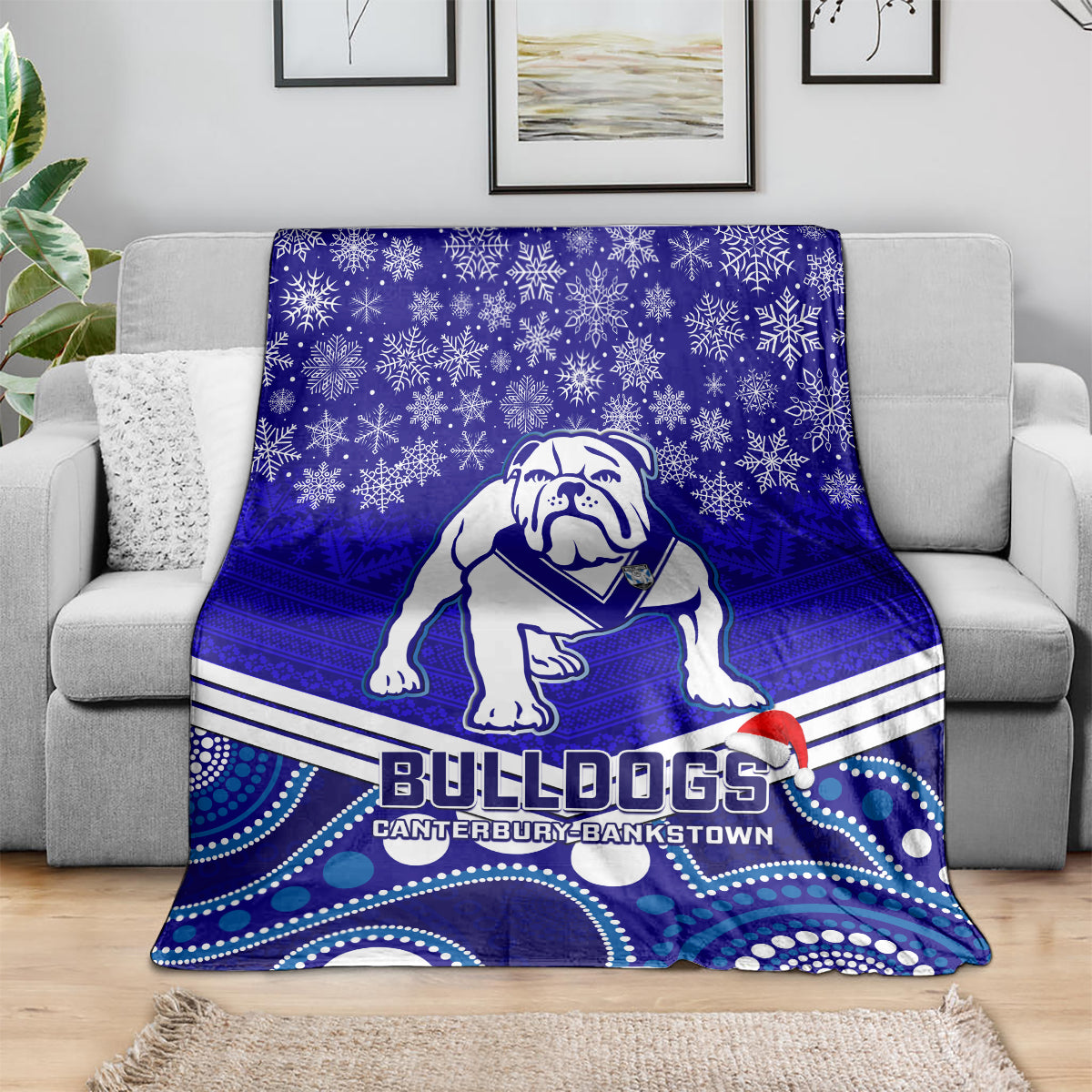 custom-bulldogs-rugby-christmas-blanket-merry-xmas-2023-mix-aboriginal-art