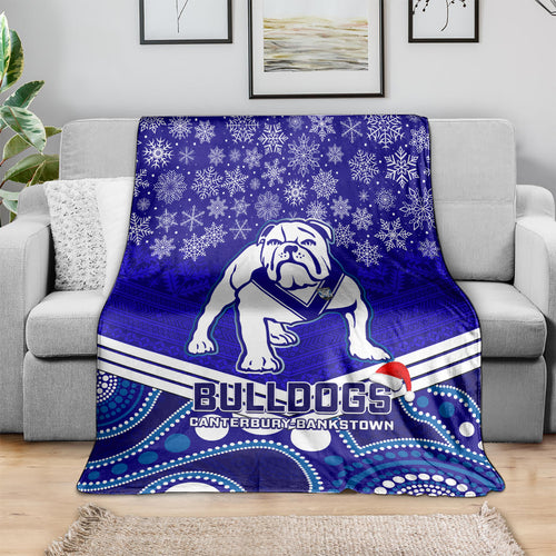 custom-bulldogs-rugby-christmas-blanket-merry-xmas-2023-mix-aboriginal-art