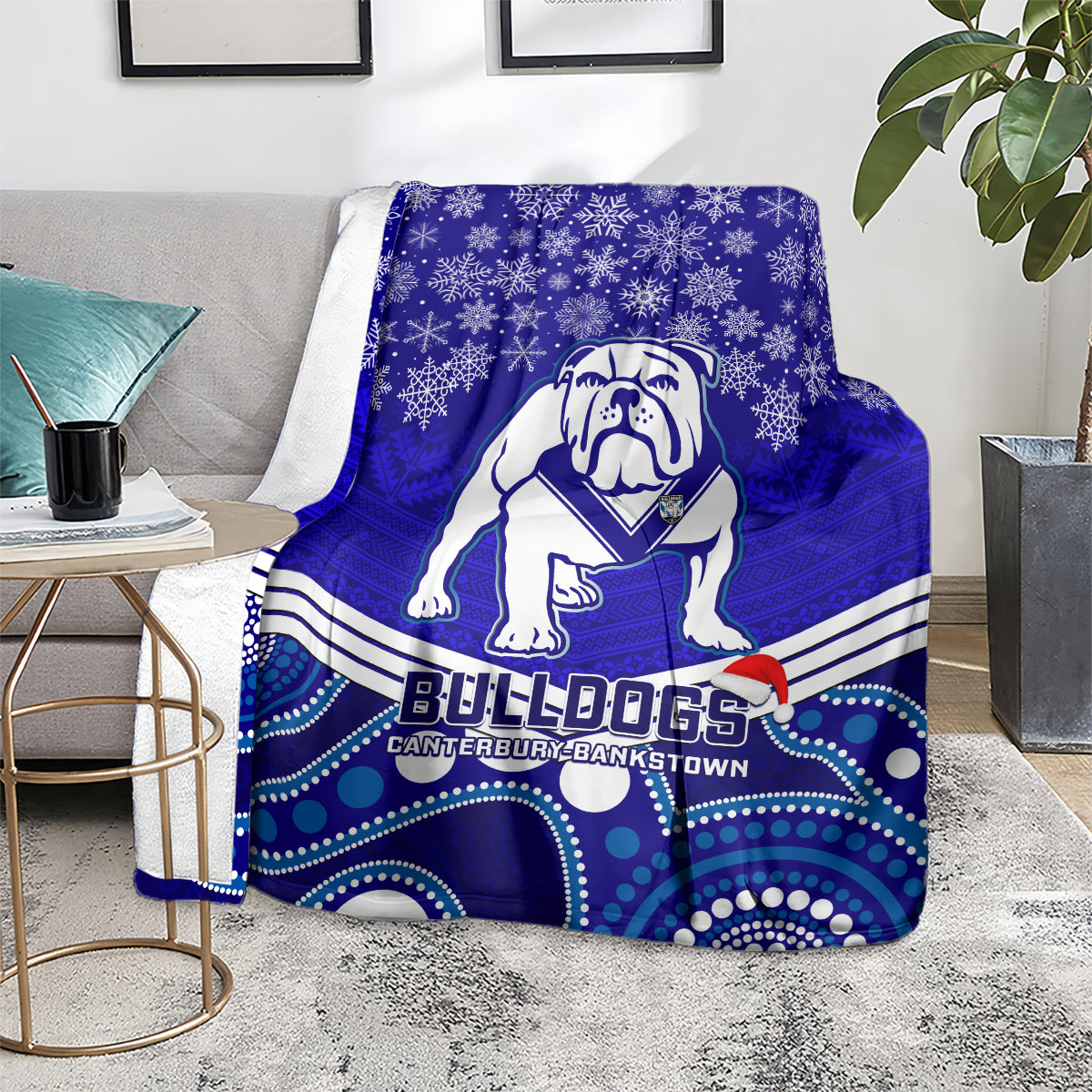 custom-bulldogs-rugby-christmas-blanket-merry-xmas-2023-mix-aboriginal-art